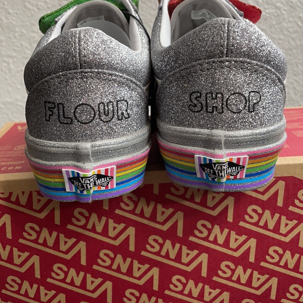 Vans Old Skool B flour shop silver 🌈 limited edition - Picture 8 of 14
